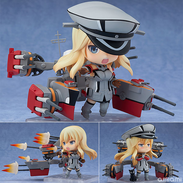 艦これ】ねんどろいど『Bismarck（ビスマルク）改』艦隊これくしょん 可動フィギュア【グッドスマイルカンパニー】より2018年10月発売予定☆ |  トイゲット！[TOY-GET]｜美少女フィギュアおもちゃ安値で予約