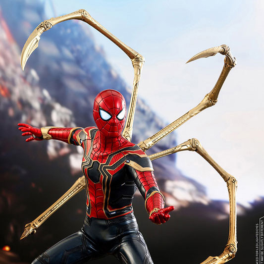 ホットトイズ 1/6 アイアンスパイダー インフィニティウォー-