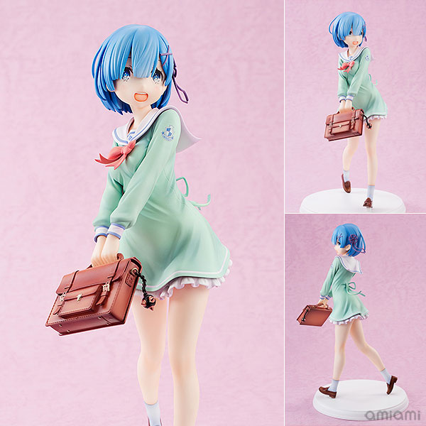 リゼロ】『レム 学生服Ver.』Re：ゼロから始める異世界生活 1/7 完成品フィギュア【KADOKAWA】より2018年12月発売予定♪ |  トイゲット！[TOY-GET]｜美少女フィギュアおもちゃ安値で予約