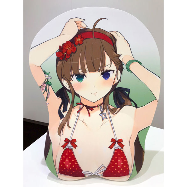 閃乱カグラ】『等身大おっぱいマウスパッド 両備（忍転身前Ver.）』グッズ【Softgarage】より2019年11月発売予定♪ |  トイゲット！[TOY-GET]｜美少女フィギュアおもちゃ安値で予約