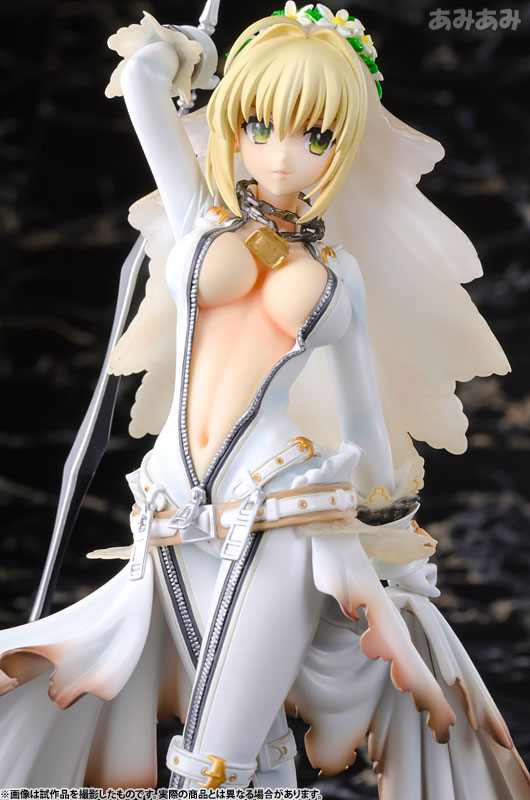 Fate/EXTRA CCC セイバー 1/8 完成品フィギュア-012