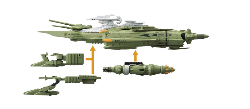 コスモフリートスペシャル 宇宙戦艦ヤマト2202 愛の戦士たち メダルーサ級殲滅型重戦艦-011