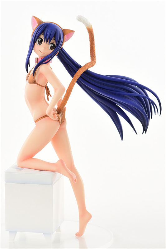 FAIRY TAIL ウェンディ・マーベル・亜麻猫(AMANEKO) Gravure_Style 1/6 完成品フィギュア-015