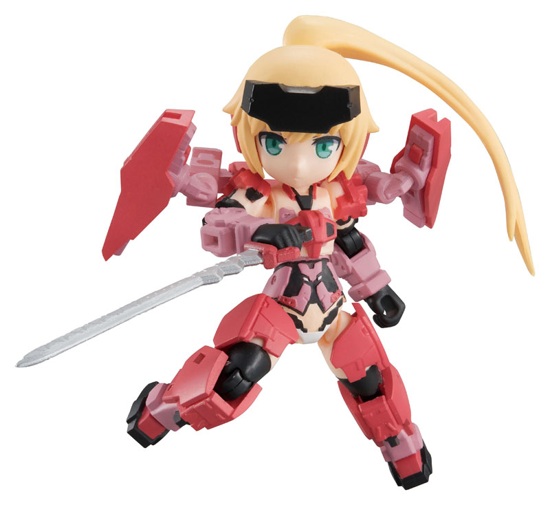 デスクトップアーミー『KT-323f 迅雷シリーズ｜フレームアームズ・ガール』4個入りBOX-002