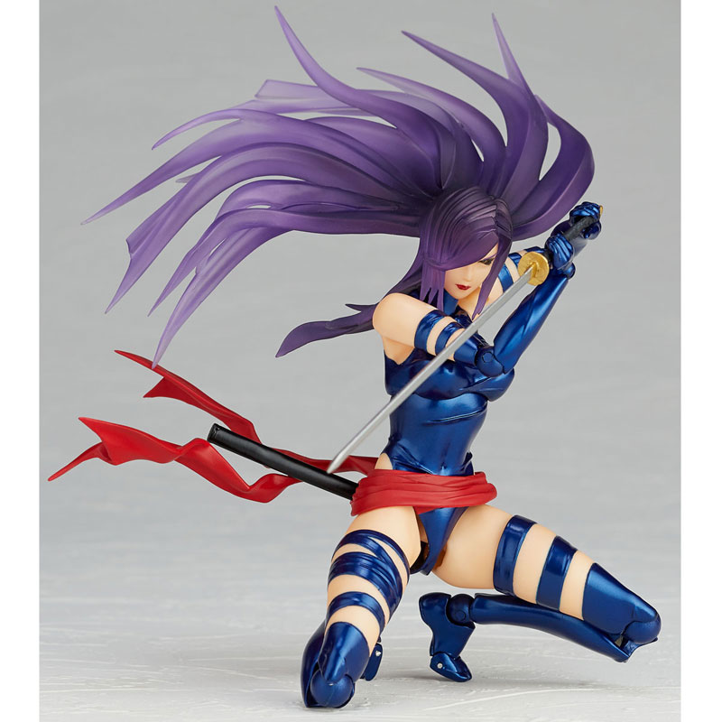 フィギュアコンプレックス アメイジング・ヤマグチ『No.010 PSYLOCKE（サイロック）』可動フィギュア-003