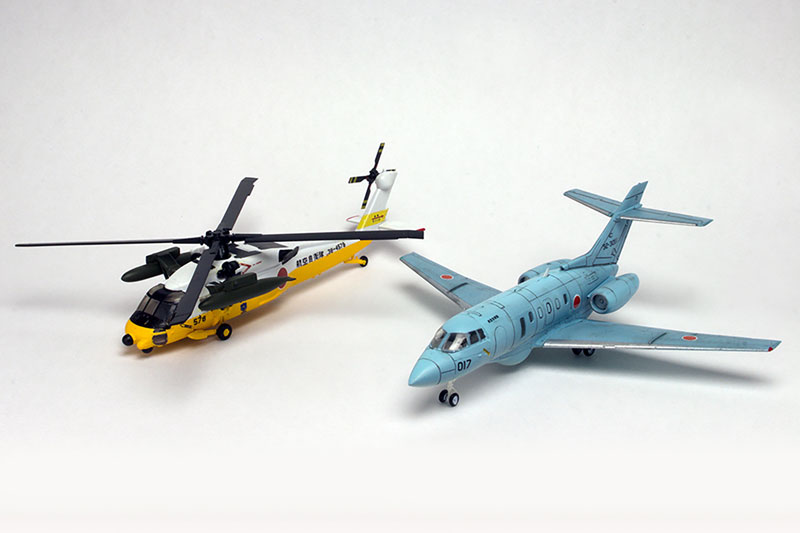 よみがえる空『航空自衛隊 UH-60J ＆ U-125A』1/144 プラモデル-003