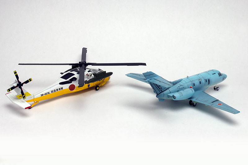 よみがえる空『航空自衛隊 UH-60J ＆ U-125A』1/144 プラモデル-004