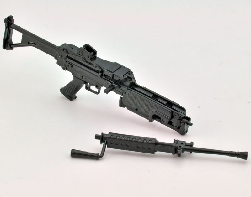リトルアーモリー  LA046『5.56mm機関銃』1/12 プラモデル-004