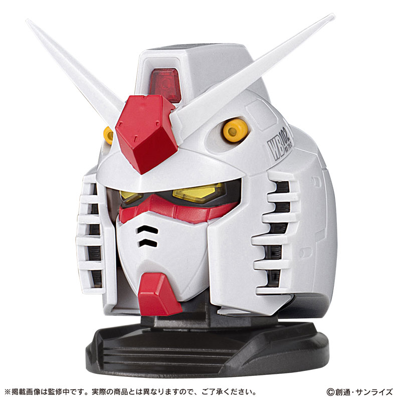 機動戦士ガンダム『EXCEED MODEL GUNDAM HEAD 01』9個入りBOX-001