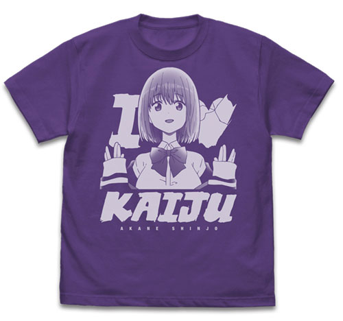 SSSS.GRIDMAN『新条アカネ Tシャツ/VIOLET PURPLE』Tシャツ-001