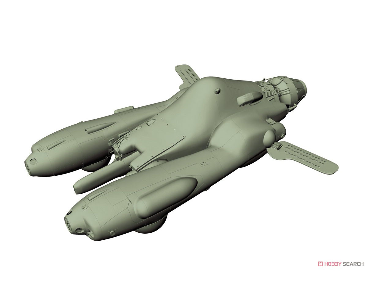 マシーネンクリーガー『反重力装甲戦闘機 Pkf.85 ファルケ I型乙』1/20 プラモデル-003