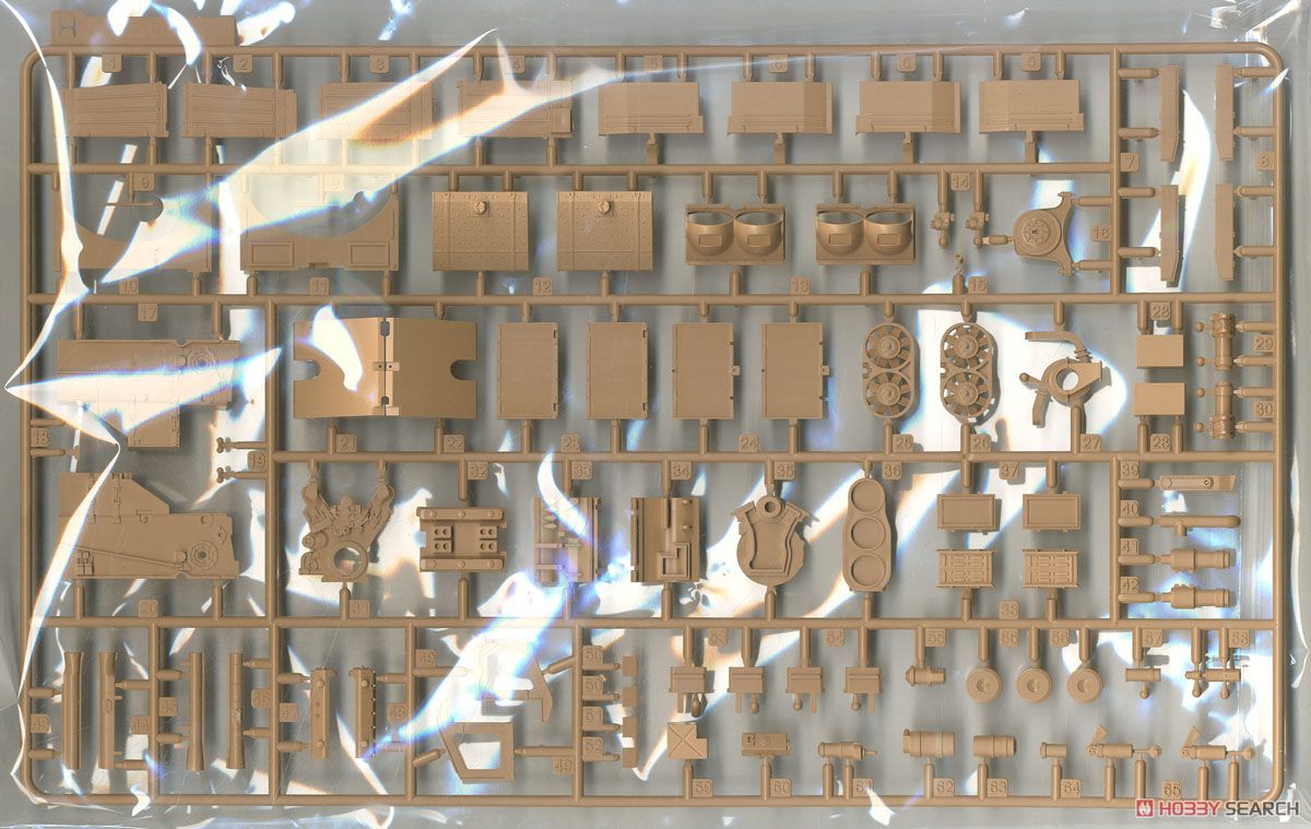 1/35『タイガーI 重戦車 前期型［ヴィットマンタイガー］w/フルインテリア＆クリアパーツ』プラモデル-008