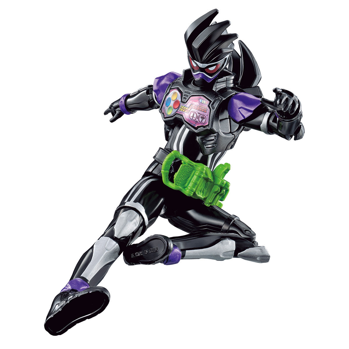 RKFレジェンドライダーシリーズ『仮面ライダーゲンム アクションゲーマーレベル0』可動フィギュア-004
