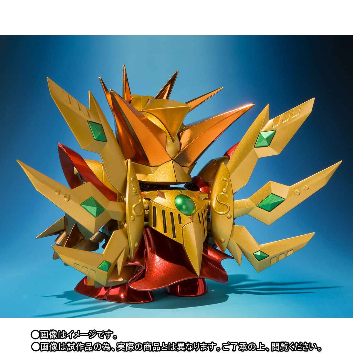 SDX『太陽騎士ゴッドガンダム 明鏡止水ゴールドバージョン』新SDガンダム外伝 可動フィギュア-006