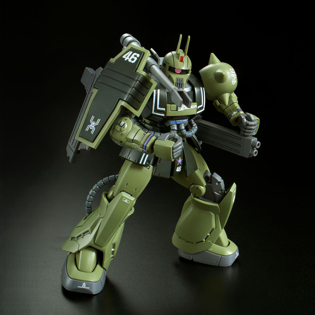HG 1/144『ザク・キャノン』機動戦士ガンダム THE ORIGIN MSD プラモデル-006