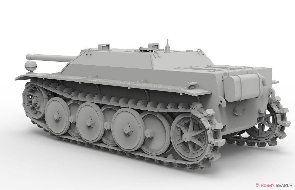 1/35『ドイツ 軽戦車駆逐車 ルットシャー』プラモデル-009