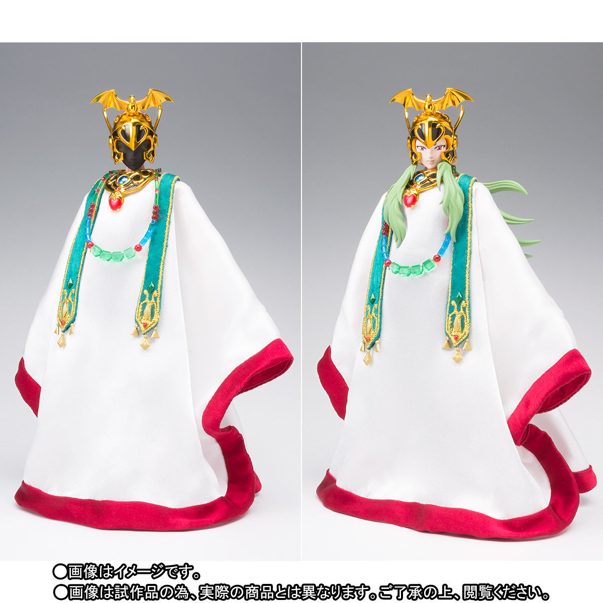 聖闘士聖衣神話EX『アリエスシオン（冥衣）＆前教皇セット』可動フィギュア-015
