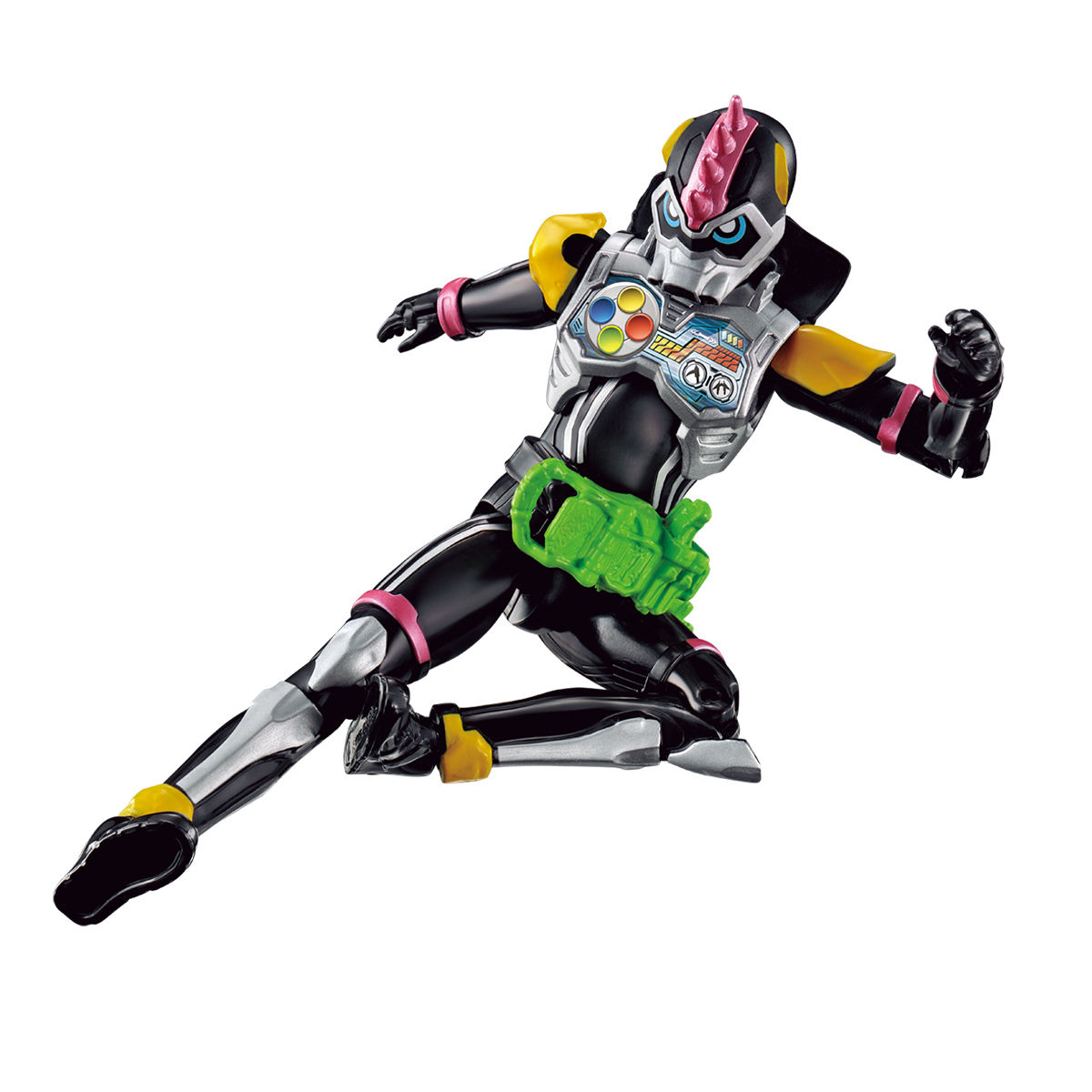 RKFレジェンドライダーシリーズ『仮面ライダーレーザーターボ バイクゲーマー レベル0』可動フィギュア-003