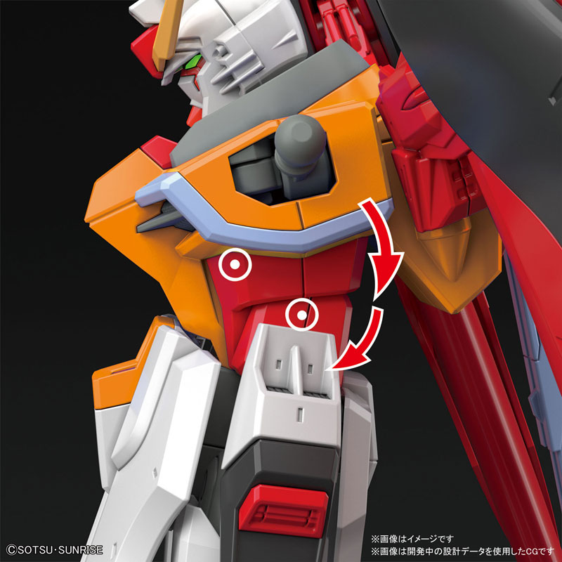 HGCE 1/144『デスティニーガンダム（ハイネ専用機）』機動戦士ガンダムSEED DESTINY プラモデル-005