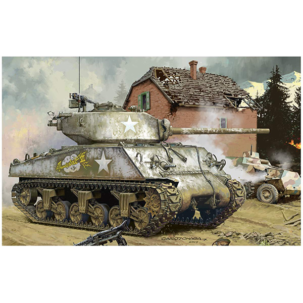 1/35『アメリカ中戦車 M4A3（76）W』プラモデル