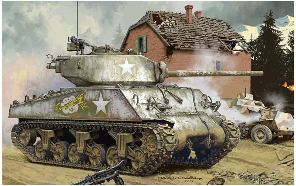 1/35『アメリカ中戦車 M4A3（76）W』プラモデル-001
