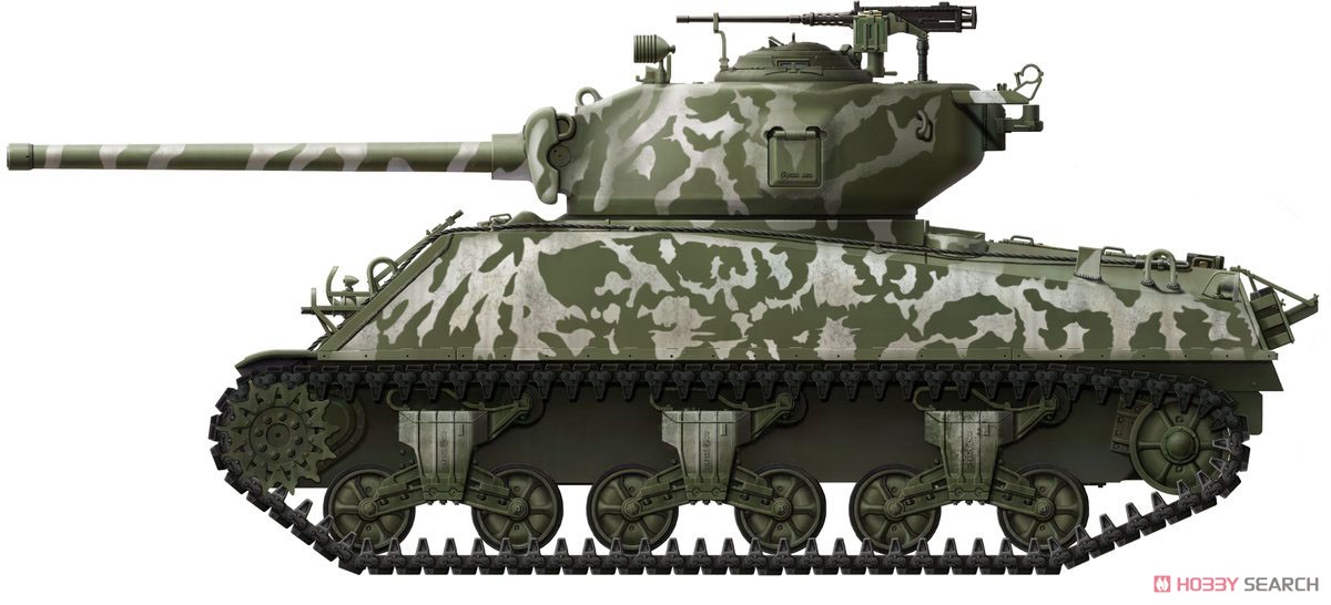 1/35『アメリカ中戦車 M4A3（76）W』プラモデル-010