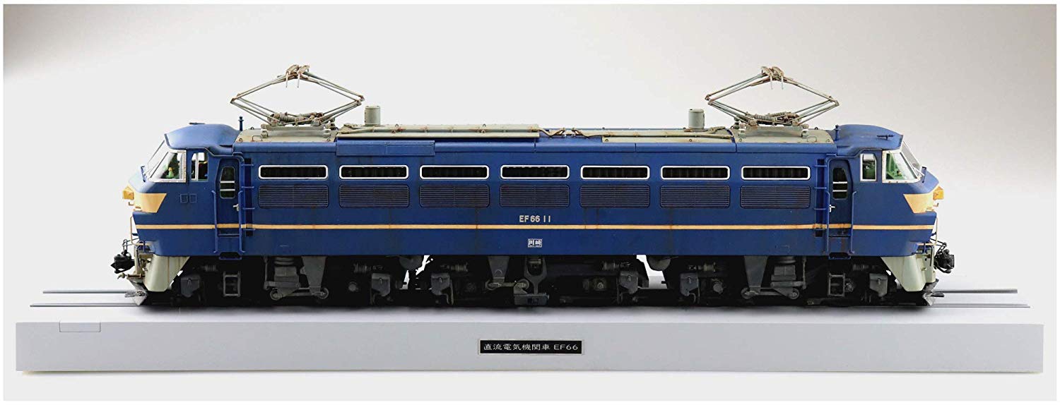 1/45 トレインミュージアムOJ『電気機関車 EF66 前期型』プラモデル【アオシマ】より2019年7月発売予定♪ - 人気フィギュア安値で