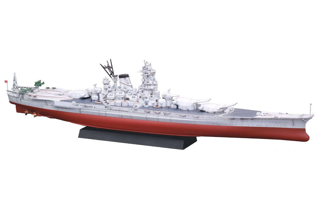 1/700 艦NEXTシリーズ No.2 EX-1『日本海軍戦艦 武蔵 特別仕様（捷一号作戦/明灰色仕様）』プラモデル-001