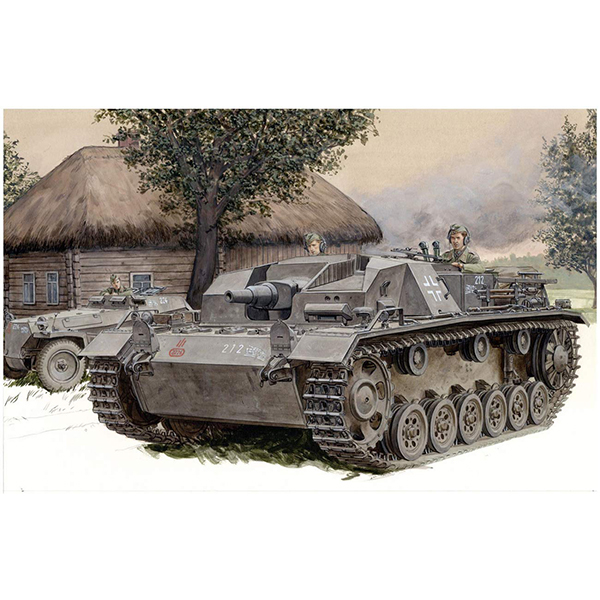 1/35『WW.II ドイツ軍 III号突撃砲 B型（スマートキット）』プラモデル