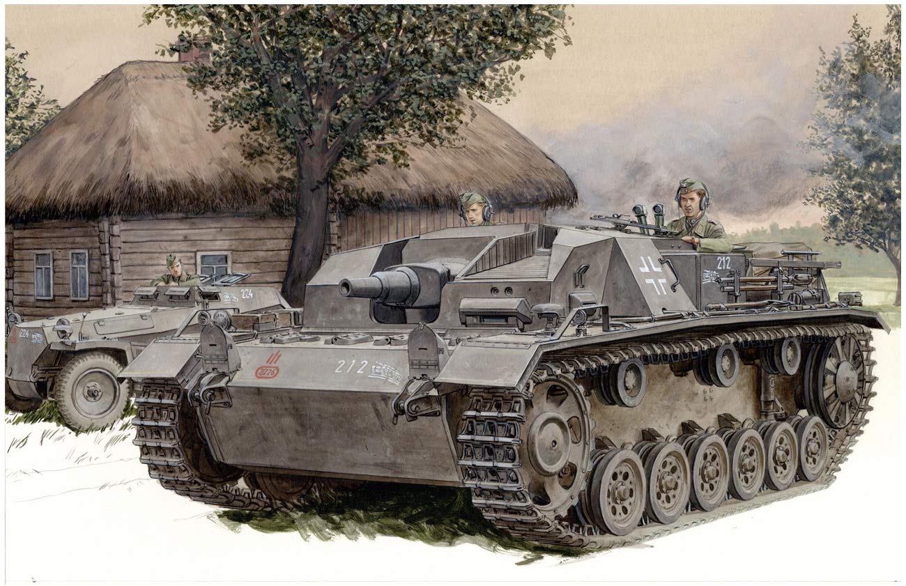 1/35『WW.II ドイツ軍 III号突撃砲 B型（スマートキット）』プラモデル-001