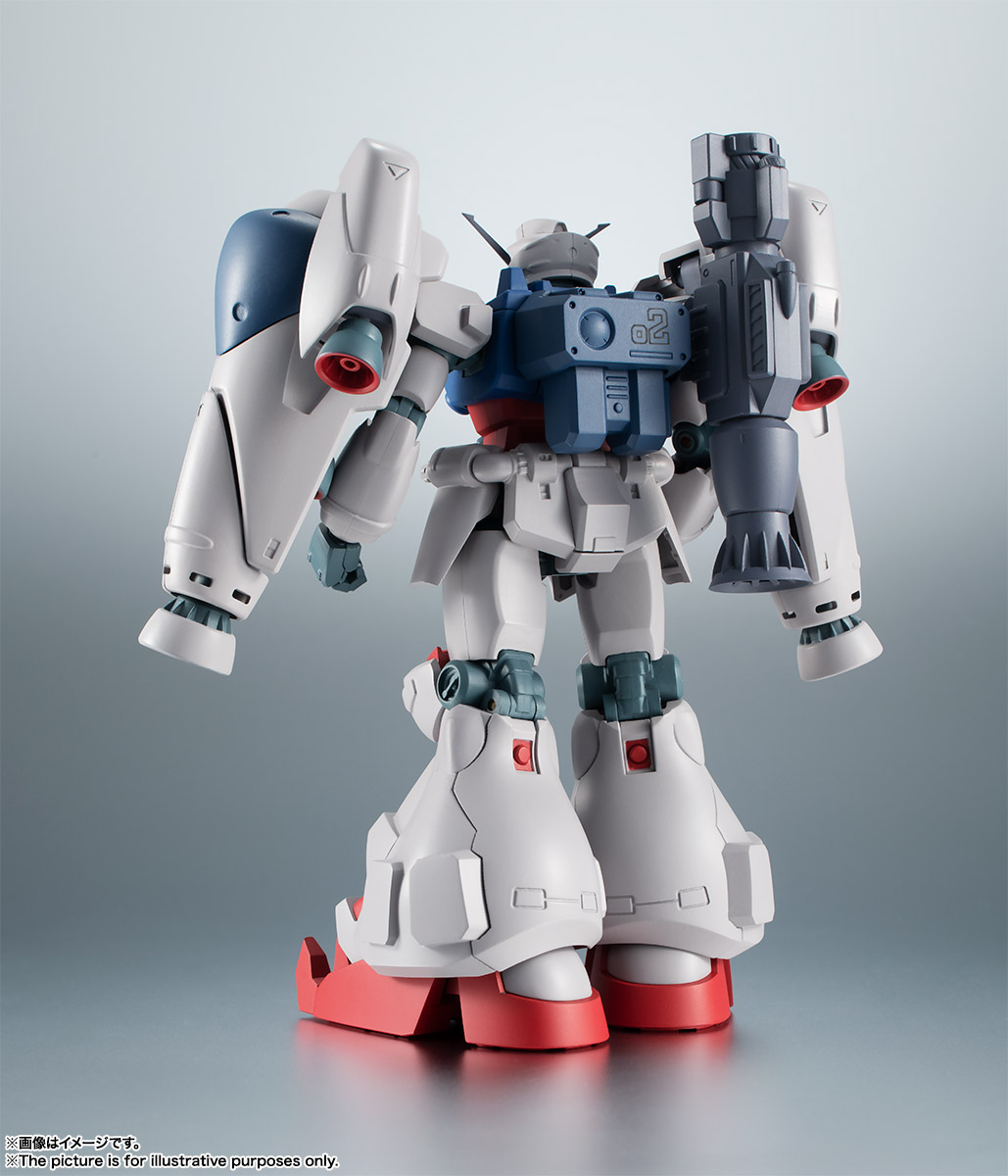 ROBOT魂〈SIDE MS〉『RX-78GP02A ガンダム試作2号機 ver. A.N.I.M.E.』可動フィギュア-002