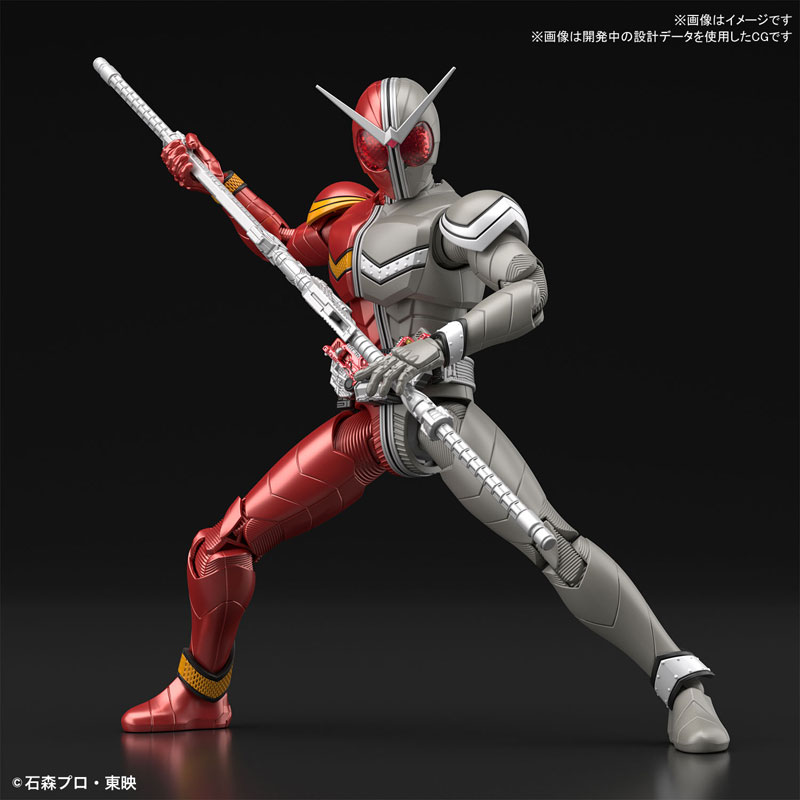 Figure-rise Standard『仮面ライダーW サイクロンジョーカー』プラモデル-009