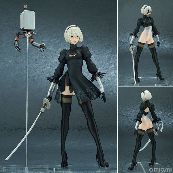 ブルー×レッド フレア NieR:Automata 2B 9S スケールフィギュア - 通販