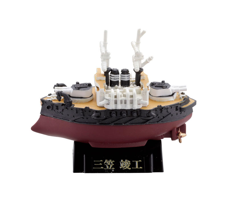 miniQ ミニチュアキューブ ワールドシップデフォルメ第4弾 『連合艦隊旗艦-大和・三笠-編』8個入りBOX-006