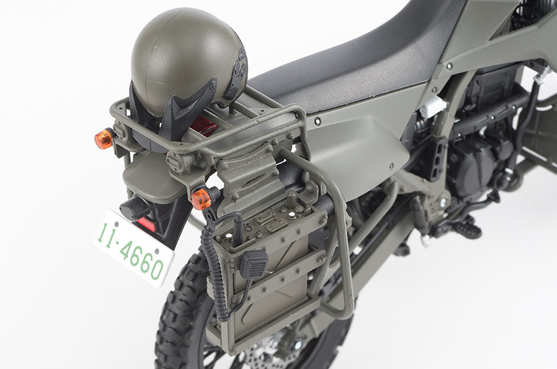 【再販】リトルアーモリー LM002『陸上自衛隊偵察オートバイ DX版』1/12 ミニカー-007