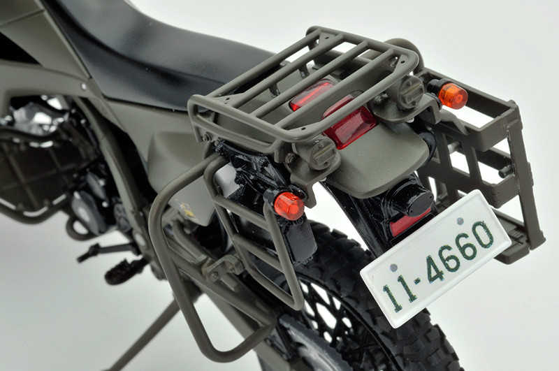 【再販】リトルアーモリー LM002『陸上自衛隊偵察オートバイ DX版』1/12 ミニカー-016