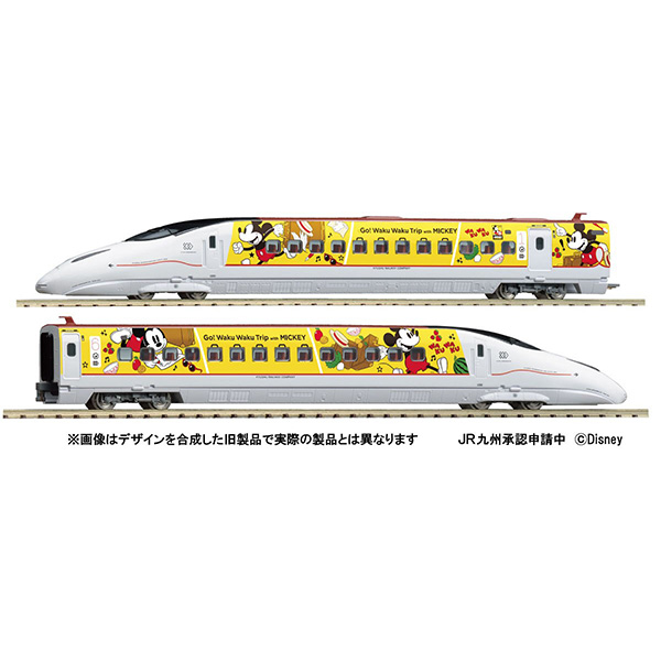 限定品『九州新幹線800-1000系（JR九州 Waku Waku Trip 新幹線）セット（6両）』Nゲージ 鉄道模型