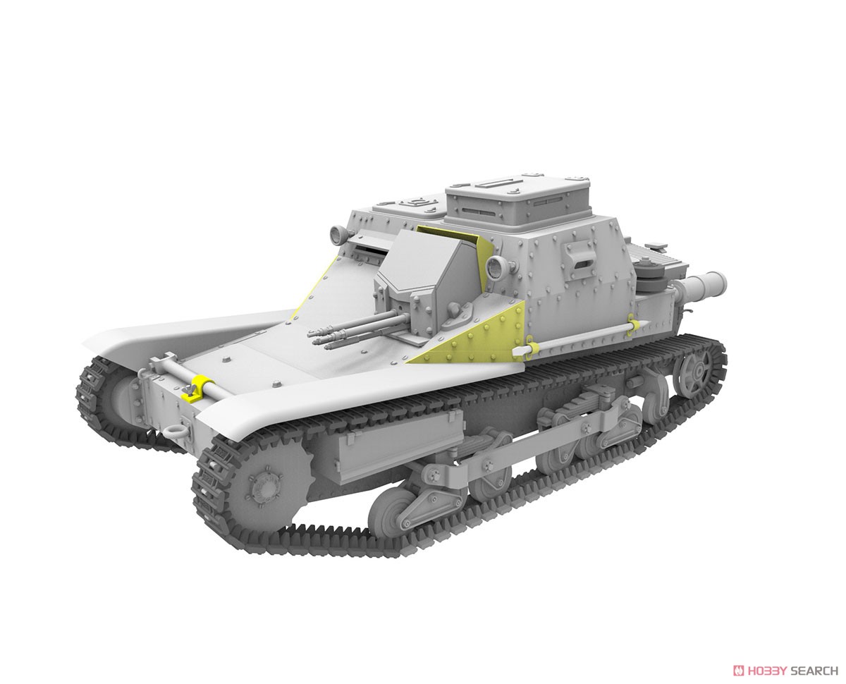 1/35『ハンガリー・CV-35.Mアンシャルド豆戦車＆CV-35指揮型』プラモデル-004