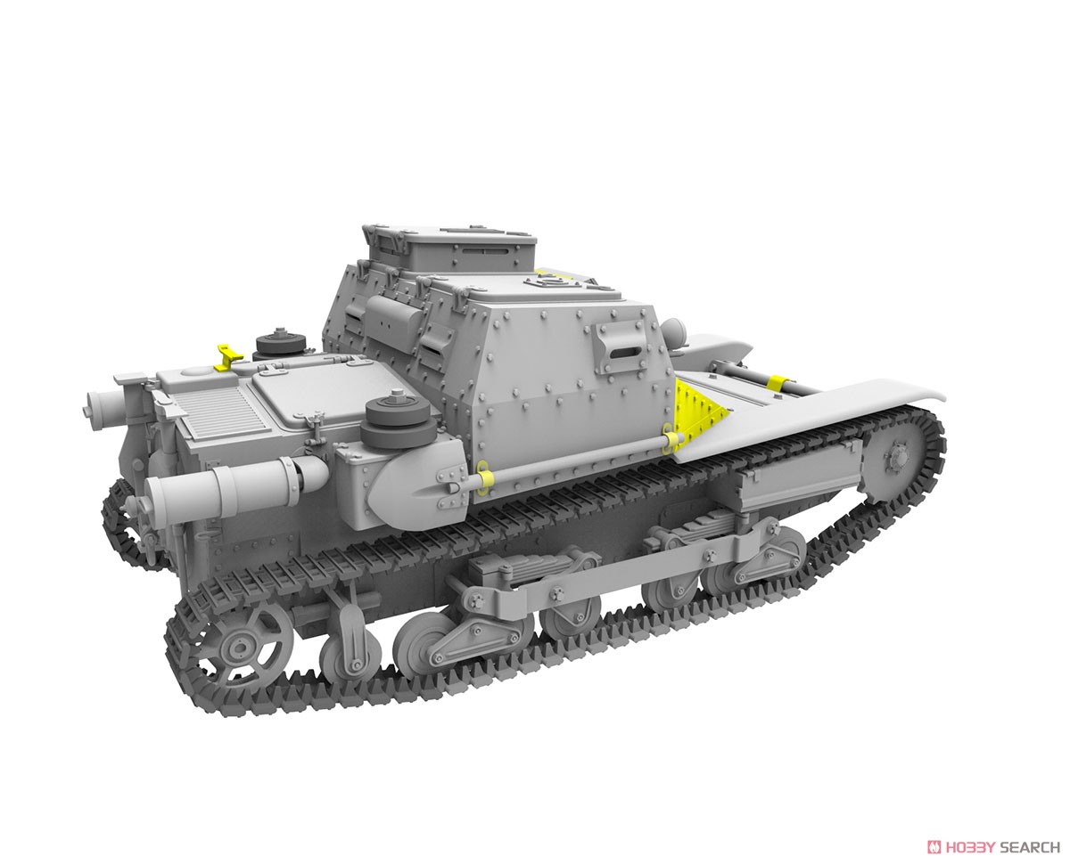 1/35『ハンガリー・CV-35.Mアンシャルド豆戦車＆CV-35指揮型』プラモデル-005
