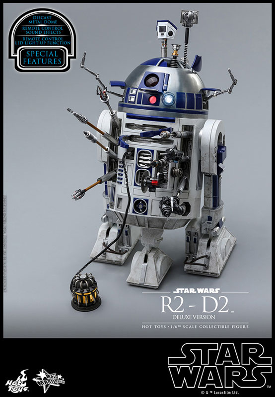 ムービー・マスターピース『R2-D2 デラックス版』1/6 スター・ウォーズ 可動フィギュア-009