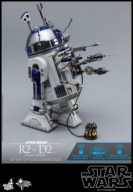 ムービー・マスターピース『R2-D2 デラックス版』1/6 スター・ウォーズ 可動フィギュア-012