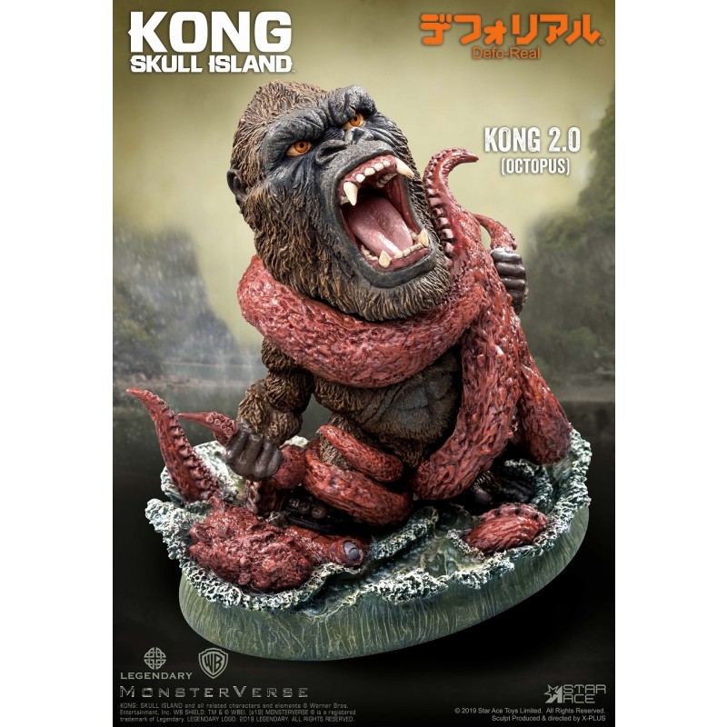 デフォリアル『コング 2.0』キングコング：髑髏島の巨神 完成品フィギュア-003