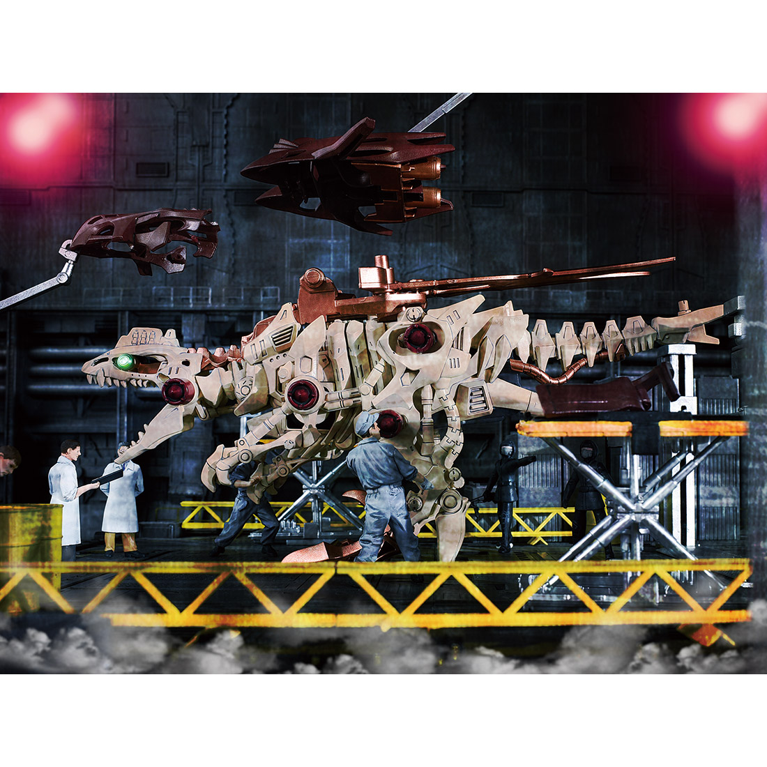 【恐竜博2019開催記念】ゾイドワイルド『ギルラプター レアボーンver.』組み立てキット-007