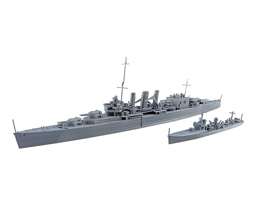 1/700 ウォーターライン『英国重巡洋艦 コーンウォール インド洋セイロン沖海戦』プラモデル-001