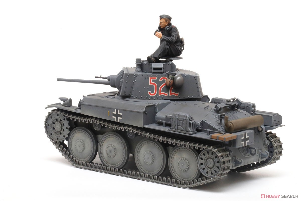 1/35 ミリタリーミニチュアシリーズ No.369『ドイツ軽戦車 38(t) E/F型』プラモデル-003