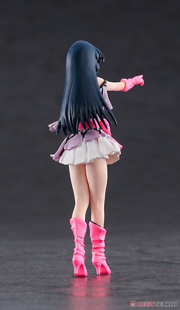 超時空要塞マクロス『リン・ミンメイ（ステージドレス）w/VF-1S ストライクバルキリー（たまごひこーき）』1/24 プラモデル-003