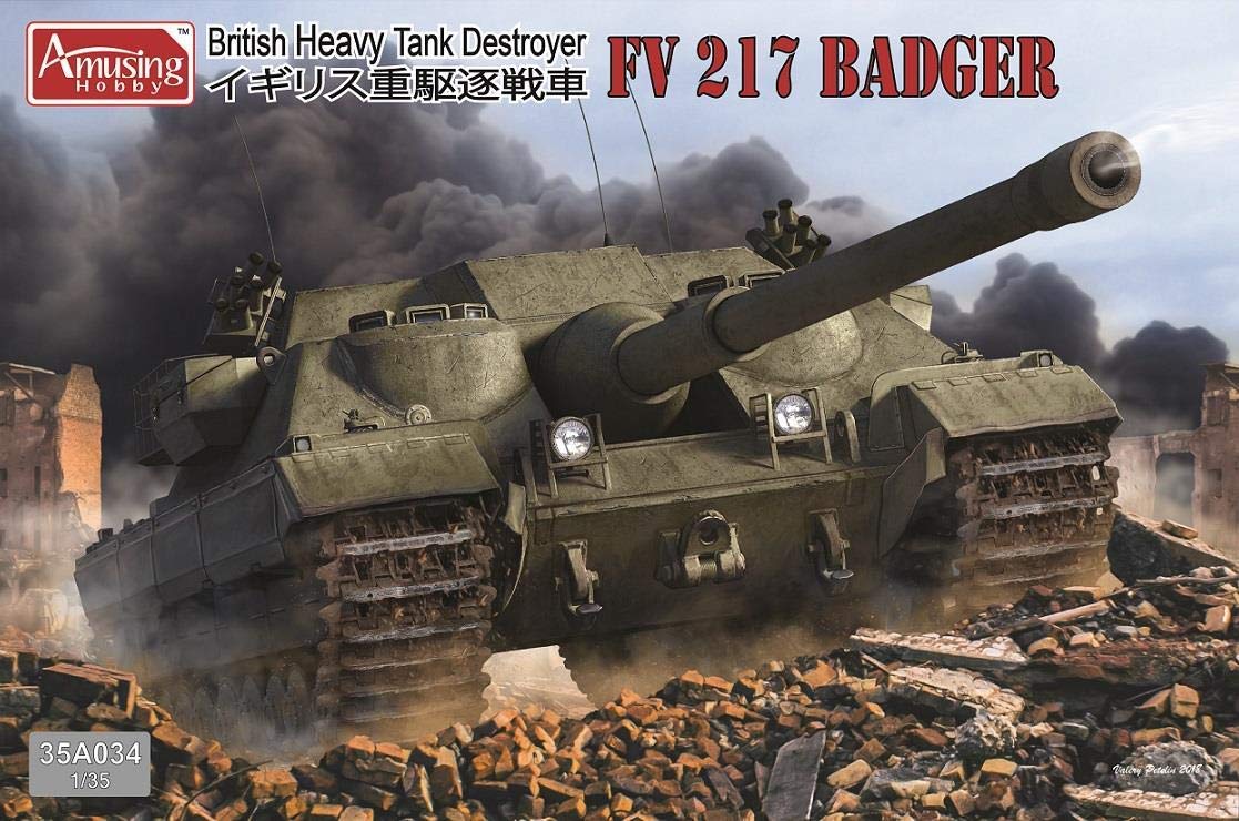 1/35『イギリス重駆逐戦車 FV217バジャー』プラモデル-001