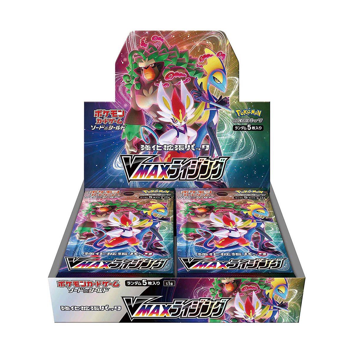 ポケモンカードゲーム ソード＆シールド 強化拡張パック『VMAXライジング』30パック入りBOX-001