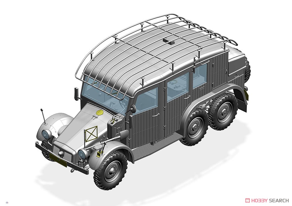 1/35『独・クルップ・プロッツェKfz.19無線指揮車』プラモデル-005