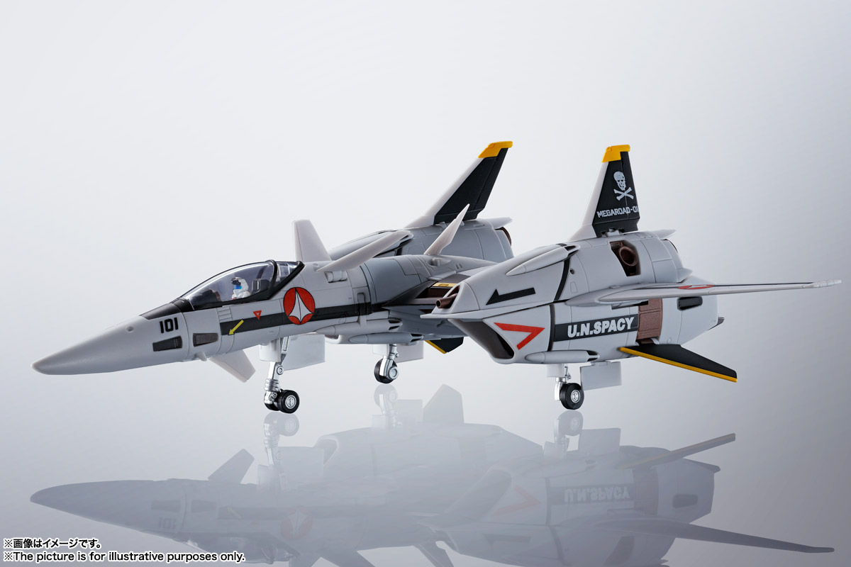 HI-METAL R『VF-4G ライトニングIII』超時空要塞マクロス Flash Back 2012 可変可動フィギュア-005